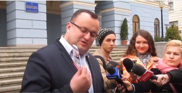 Каспрук подякував Михайлішину і Продану, які агітують за нього (оновлено)