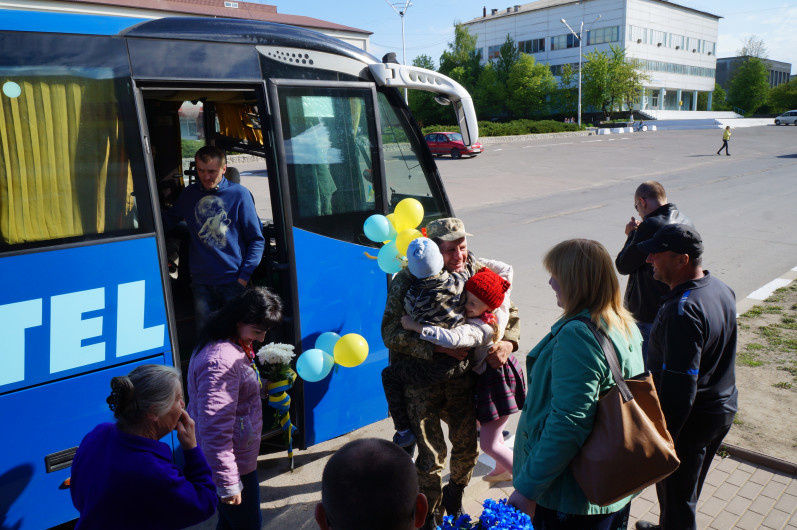 Таке довгоочікуване повернення з АТО