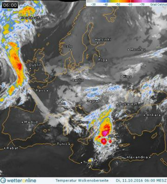 Чернівецька область першою прийме грізний циклон, який сформувався над Балканами і несе сильну негоду 