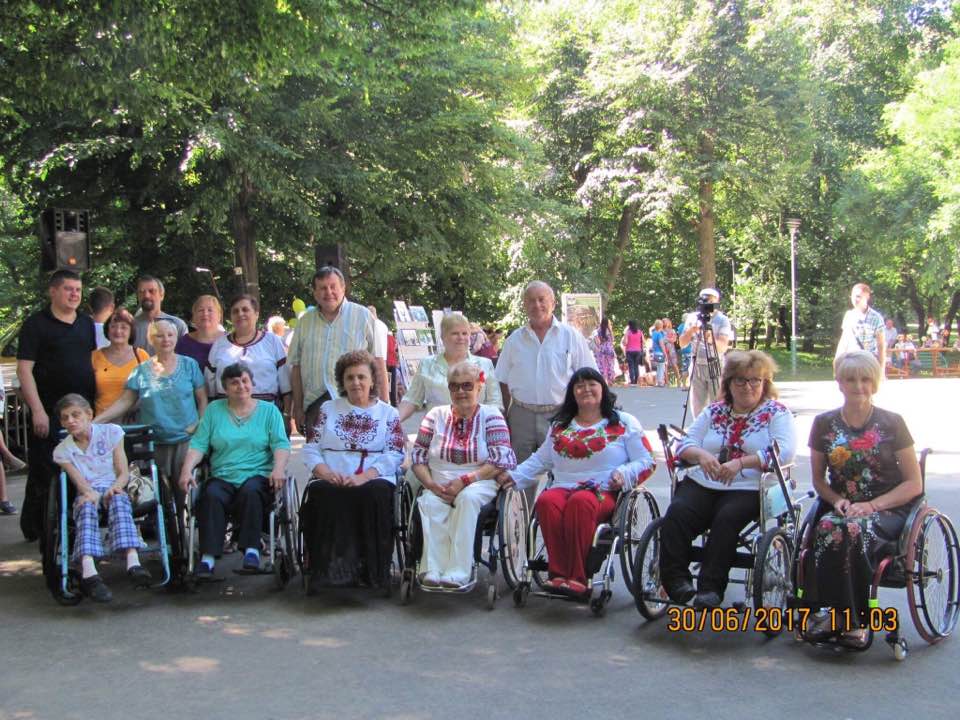 Бурбак взяв участь у відкритті Х фестивалю народної творчості людей з обмеженими фізичними можливостями 'На крилах надій'