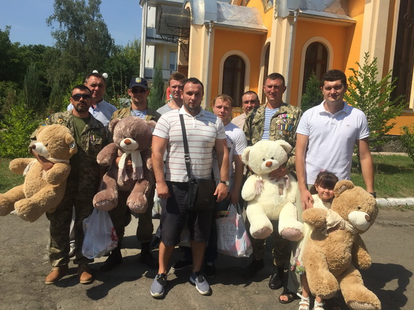 Сергій Качмарський: 'Одинадцять онкохворих дітей отримали подарунки від 'побратимів'