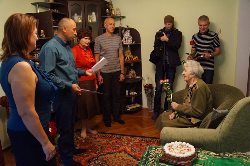 Символу Новодністровська – Любові Марківні Моргуненко – виповнилось 95 років!