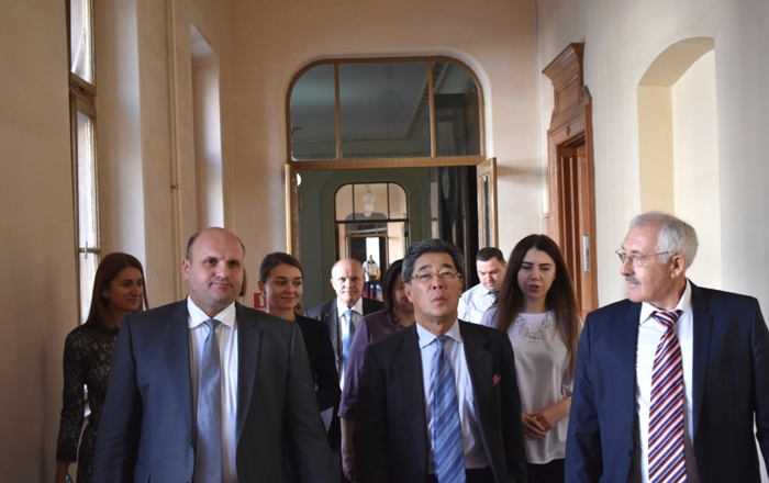 Іван Мунтян зустрівся з паном Мічіо Харада