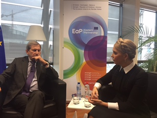 Юлія Тимошенко проводить зустрічі з лідерами ЄС в Брюсселі напередодні саміту «Східного Партнерства»