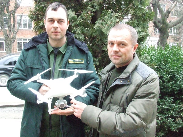 Природно-заповідний фонд Сторожинецького держлісгоспу обстежили за допомогою безпілотника