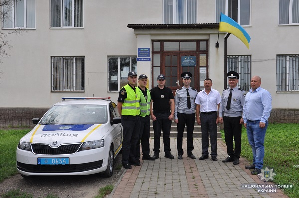 У Герцаївському районі запрацювала перша поліцейська станція