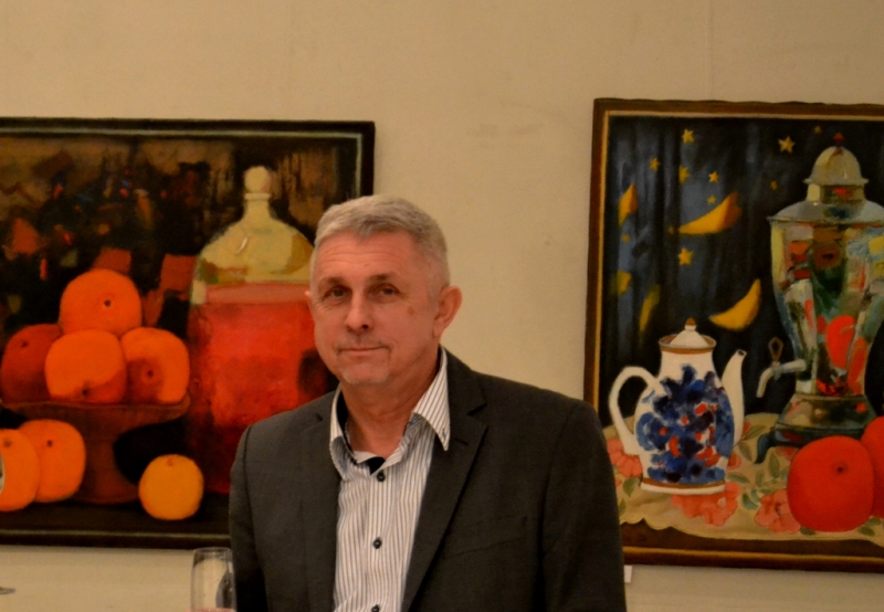 У Білій Криниці відкрили персональну виставку члена Національної спілки художників України Олександра Літвінова