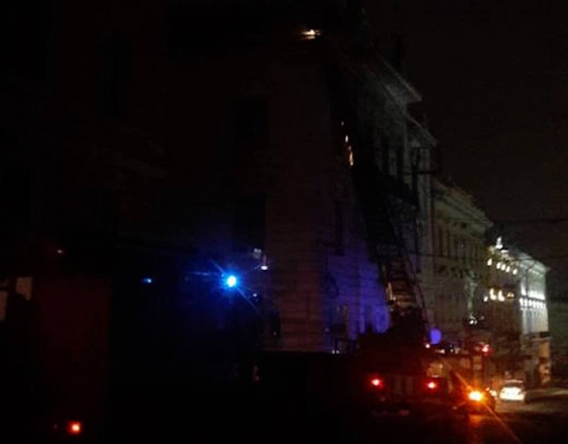 Рятувальники тільки шукали пожежу на даху Художнього музею – повідомлення про загоряння виявилось хибним (ОНОВЛЕНО)