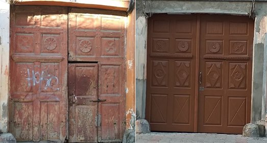 У Чернівцях реставрували ще одну старовинну браму