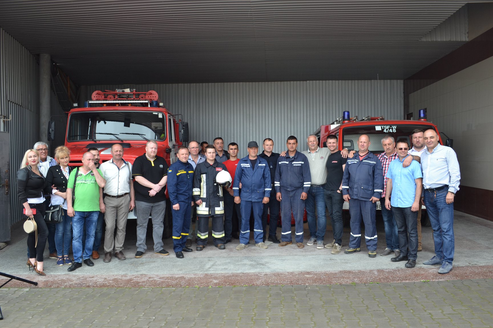 Німецькі благодійними подарували Недобоївській ОТГ пожежний автомобіль