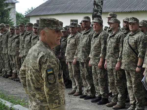 На Буковині понад 150 офіцерів-резервістів підрозділів територіальної оборони протягом тижня навчатимуться на полігоні 