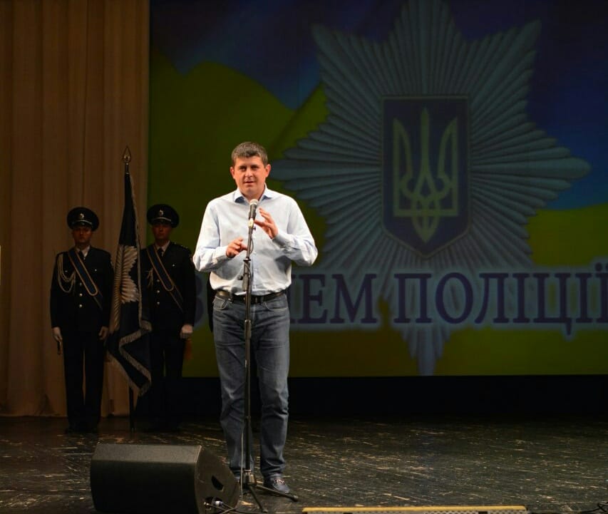 Максим Бурбак і Микола Федорук привітали особовий склад Національної поліції України в Чернівецькій області з річницею створення 