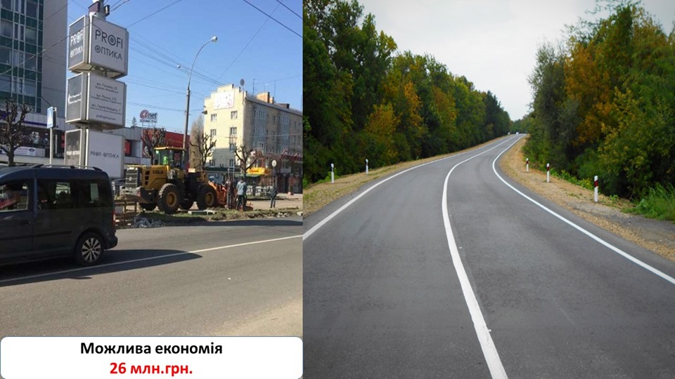 Якби у Бешлея не «розширювали дорогу» і не купували гранітні бордюри, то ремонт проспекту коштував би на третину дешевше