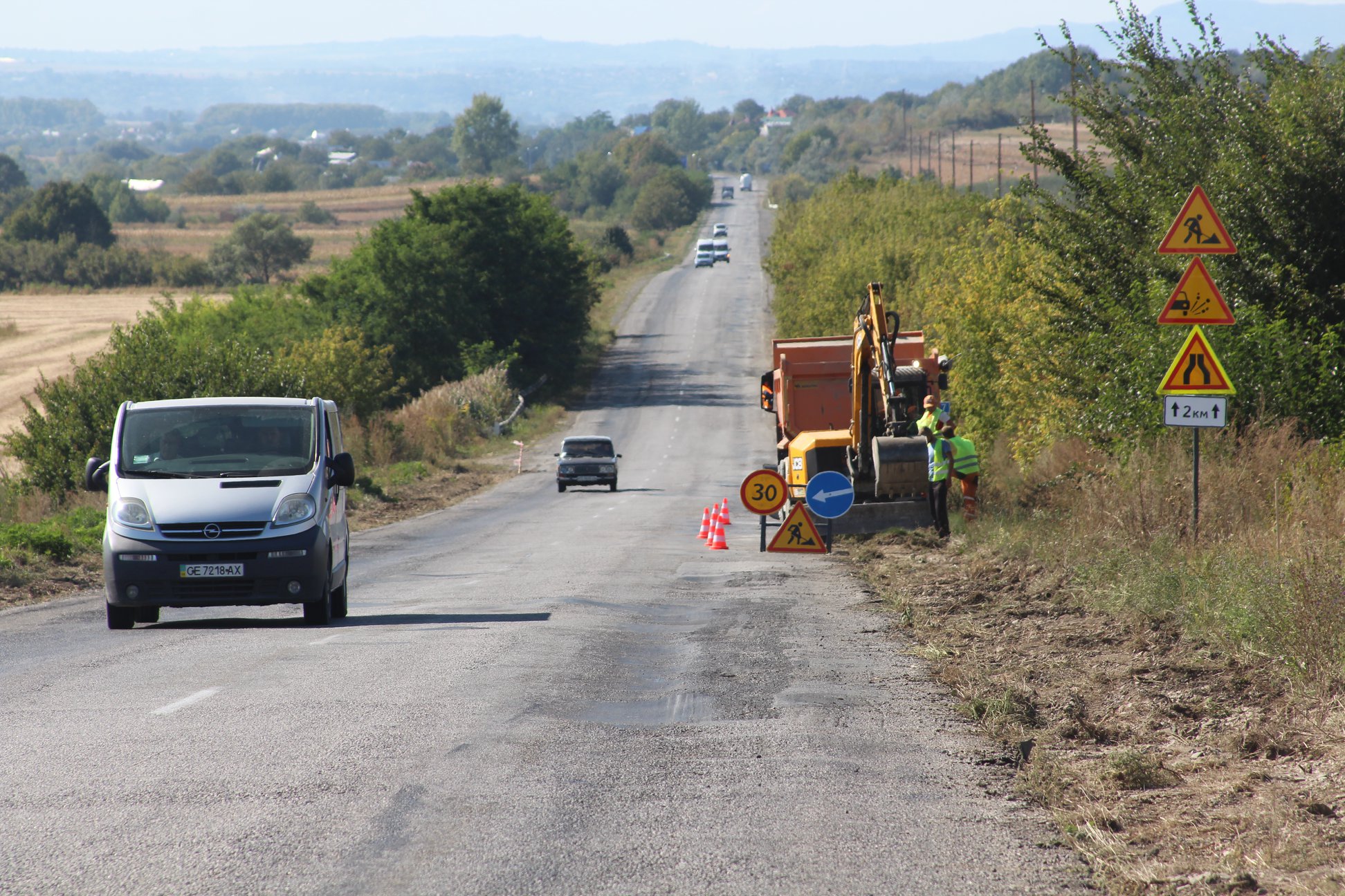 На капремонт під'їзду до КПП Порубне вже до кінця року мають витратити 75 мільйонів гривень 