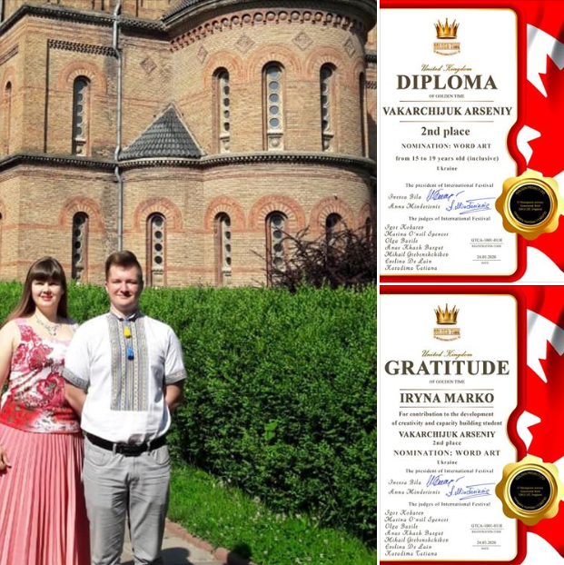 Чернівецький студент переміг у Міжнародному конкурсі Golden Time в Канаді 