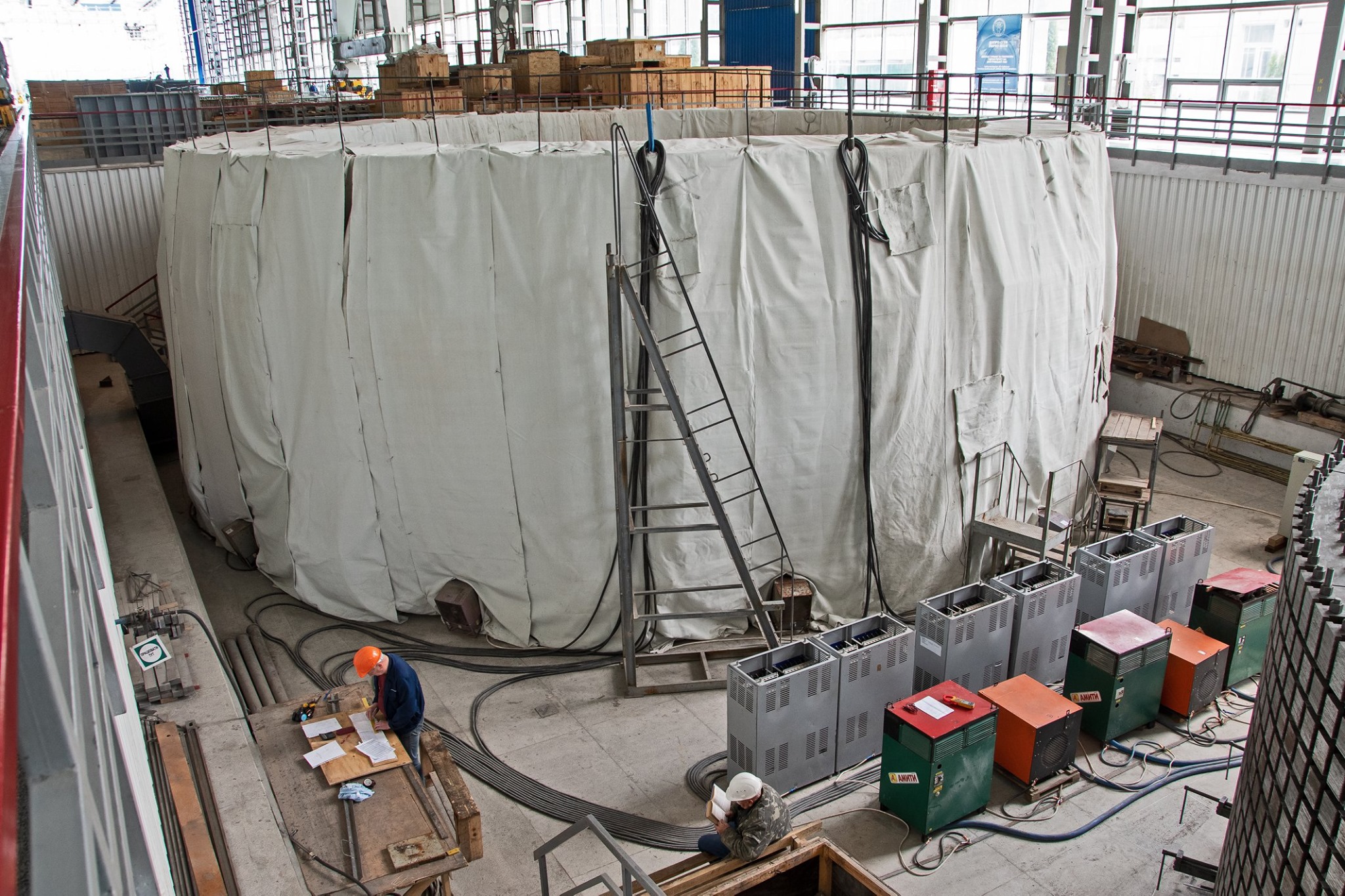 На Дністровській ГАЕС запекли обмотку статора гідроагрегату №4