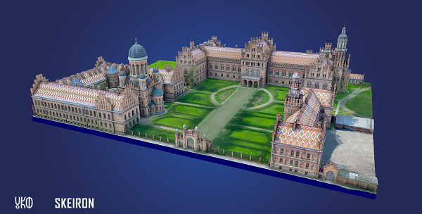 Чернівецький університет розмістять на туристичних листівках доповненої реальності