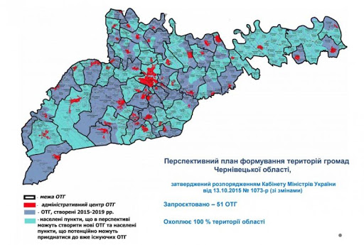 З понад пів сотні обраних на Буковині голів ОТГ 30 - самовисуванці, 15 - «Слуги народу», два представники «Батьківщини», по одному - від  Аграрної партії, «За майбутнє», «Наш край» та «Єдина Альтернатива»