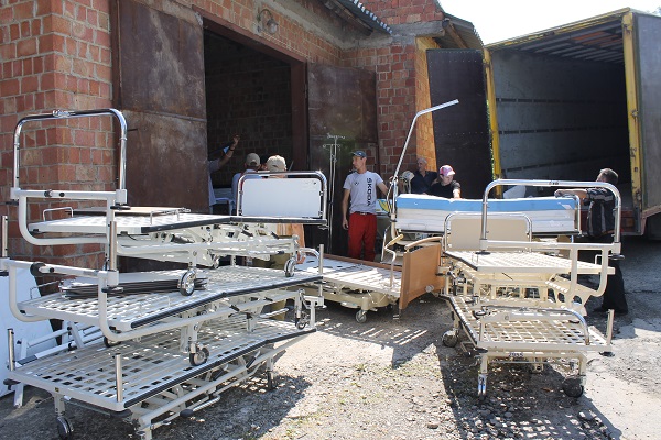 На Буковині ГО 'Гільфе' передала медичним закладам області майже дев'ять тонн гуманітарної допомоги