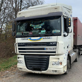 За проїзд дорогою  «Житомир – Чернівці» перевізник,  вага автомобіля якого на третину перевищувала допустиму норму, заплатить майже 2 тисячі євро