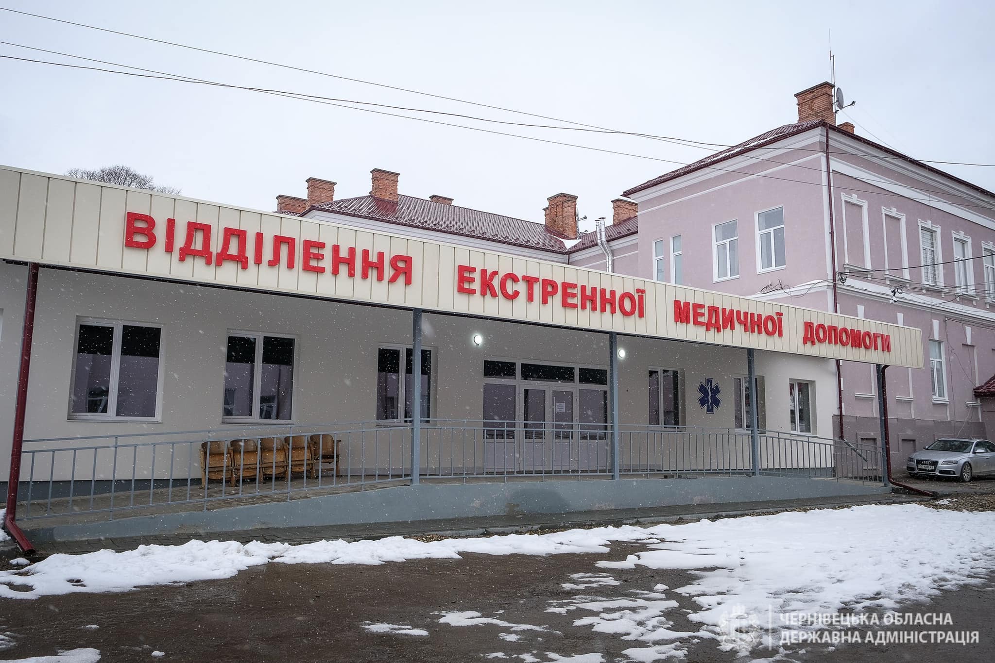 Діагностично-реанімаційне відділення у Сторожинецькій лікарні звели з нуля лише за три місяці і обладнали комп’ютерним томографом