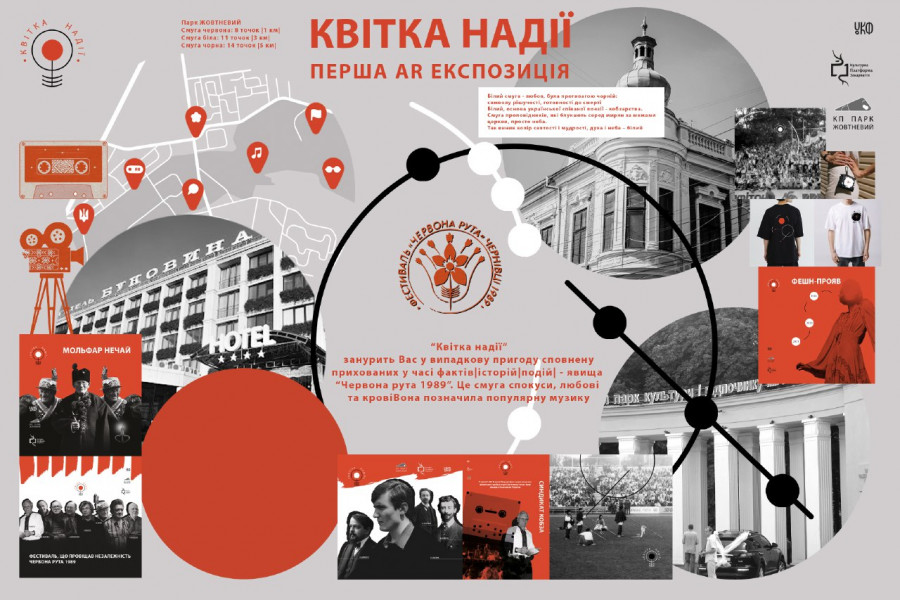 'Квітка надії': у Чернівцях запустять культурний проєкт з елементами доповненої реальності