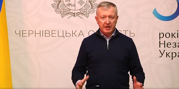 Голова Чернівецької обласної військової адміністрації Сергій Осачук: Про ситуацію на Буковині станом на 08:20 25.02.2022