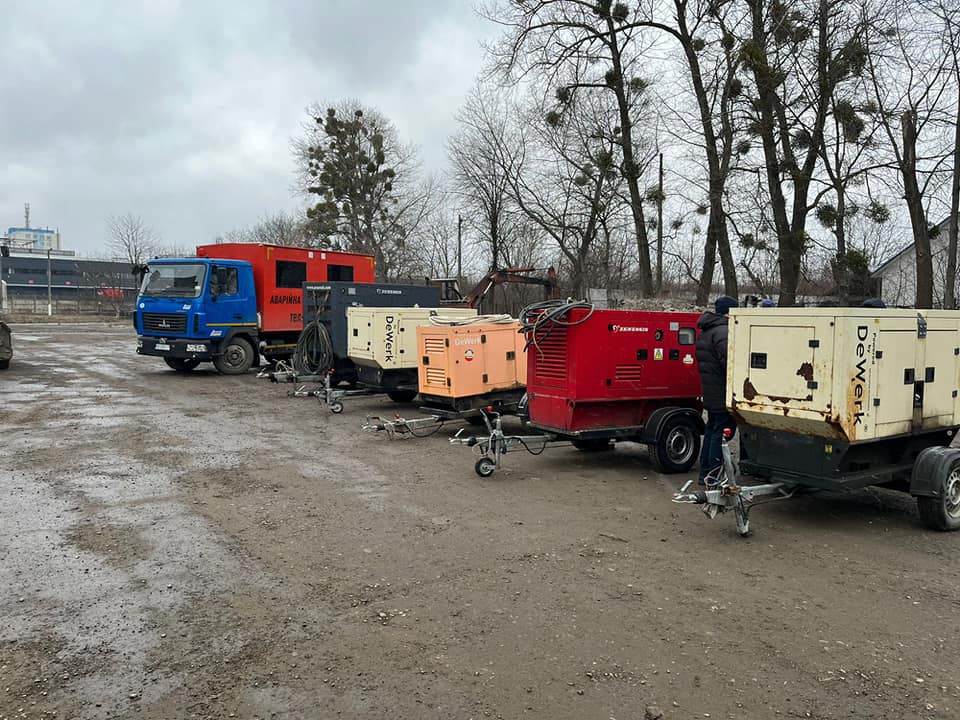 Румунська Тімішоара надала Чернівцям генератори для безперебійного забезпечення осель городян питною водою 