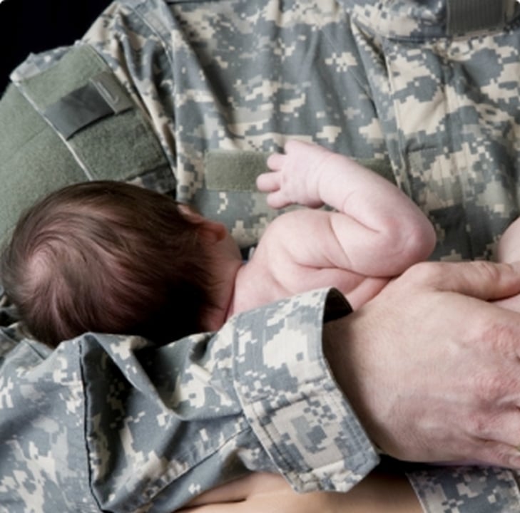 Звістку про народження маленької донечки дізнався на фронті: у старости буковинського села народився первісток 