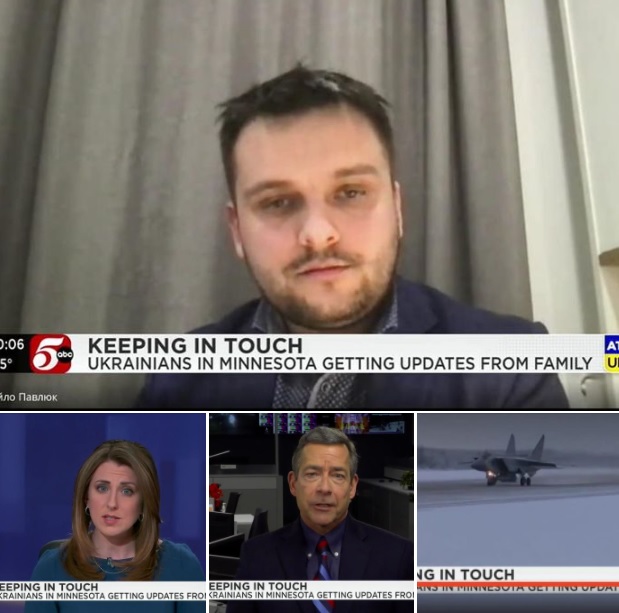 'путін не зупиниться у спробах атакувати Україну': Михайло Павлюк розповів журналістам американського телеканалу про ситуацію в Україні і на Буковині  