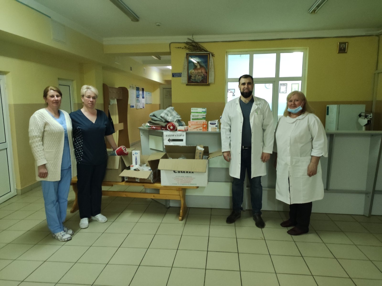 Хірургічне відділення «Міської дитячої клінічної лікарні» отримало медичні засоби з Італії