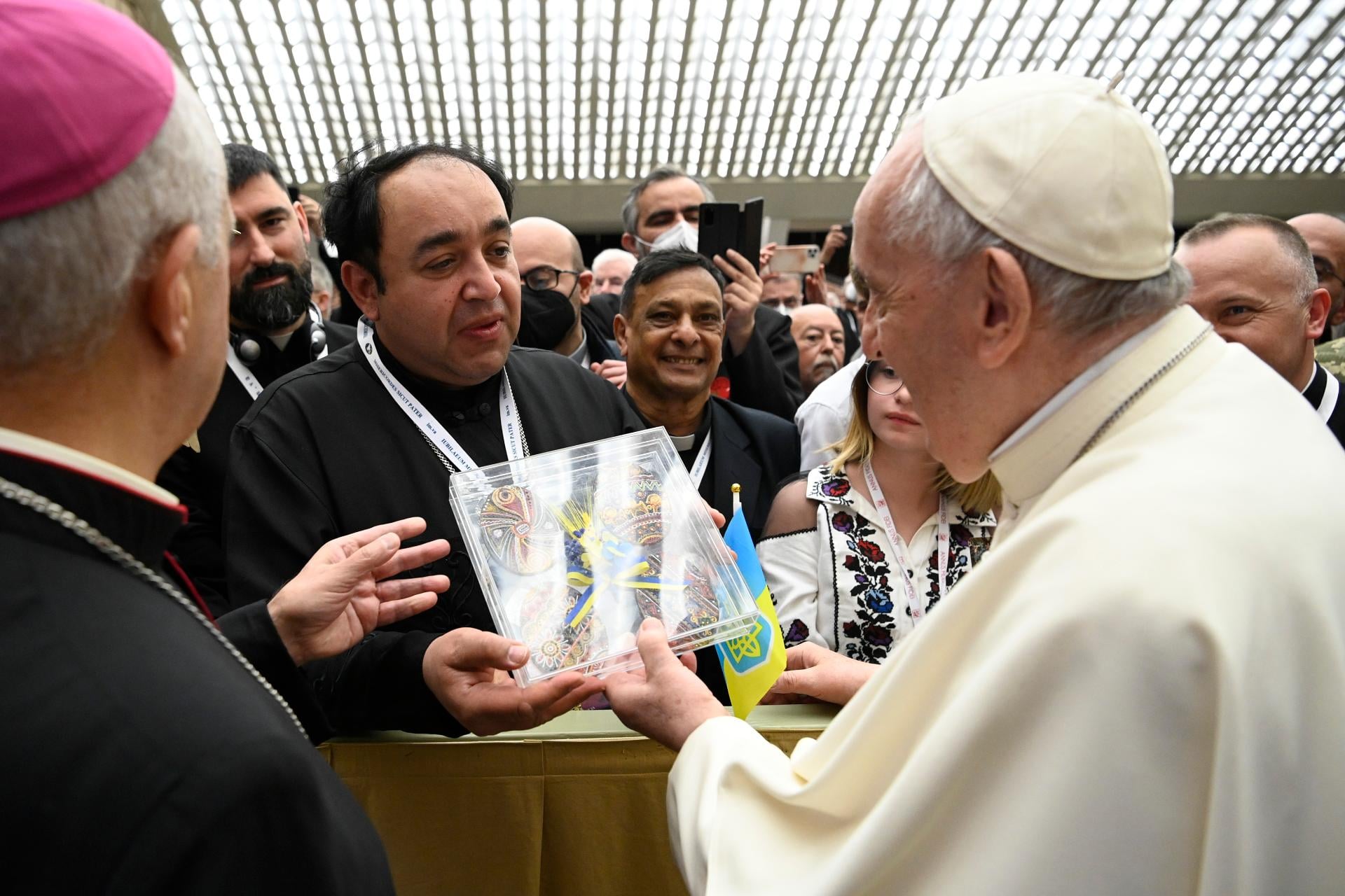 Священик з Чернівців зустрівся з Папою Римським 