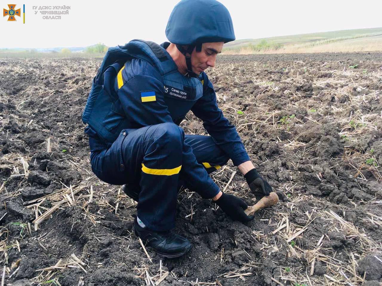 У Клішківцях знайшли мінометну міну часів ІІ Світової війни