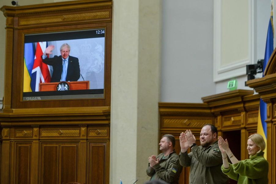 Прем’єр-міністр Великої Британії Boris Johnson виступив сьогодні перед Верховною Радою України
