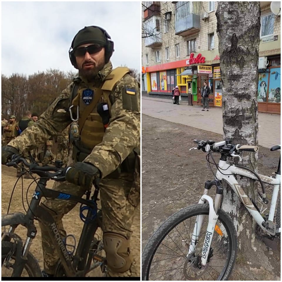 Сергій Обшанський з війська нагадав мерові Чернівців його обіцянку розвивати велоінфраструктуру, особливо актуальну під час паливної кризи