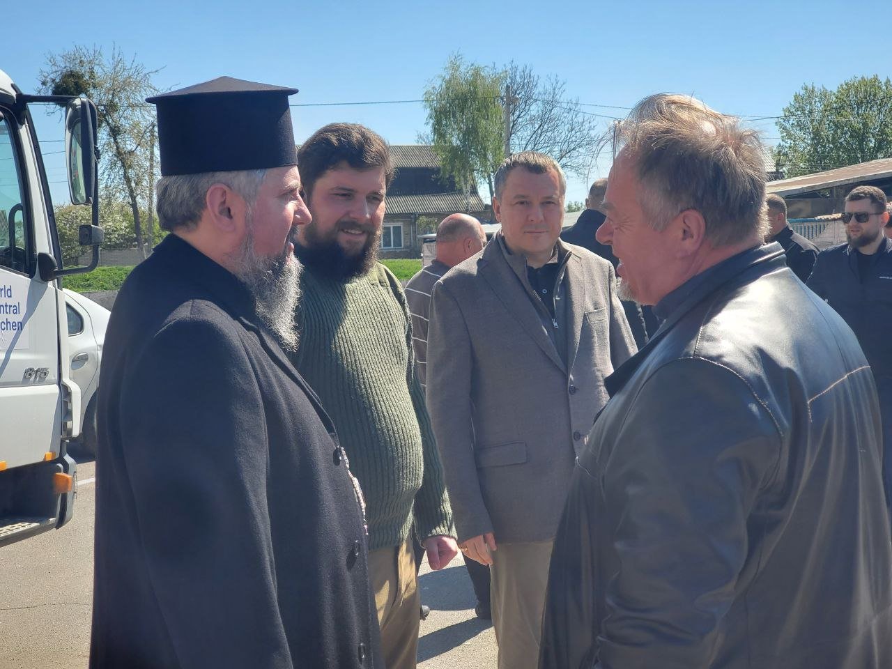 Буковинці організували візит предстоятеля Православної церкви України Епіфанія до Гостомеля 