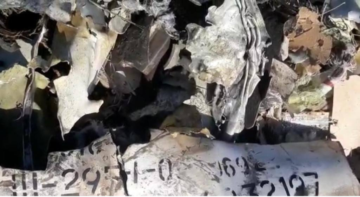 З'явилися фото уламків російської крилатої ракети, яку збили над Буковиною