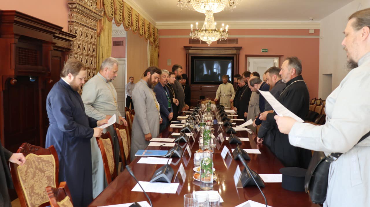 У Софії Київській відбулася зустріч духовенства ПЦУ та УПЦ московського патріархату