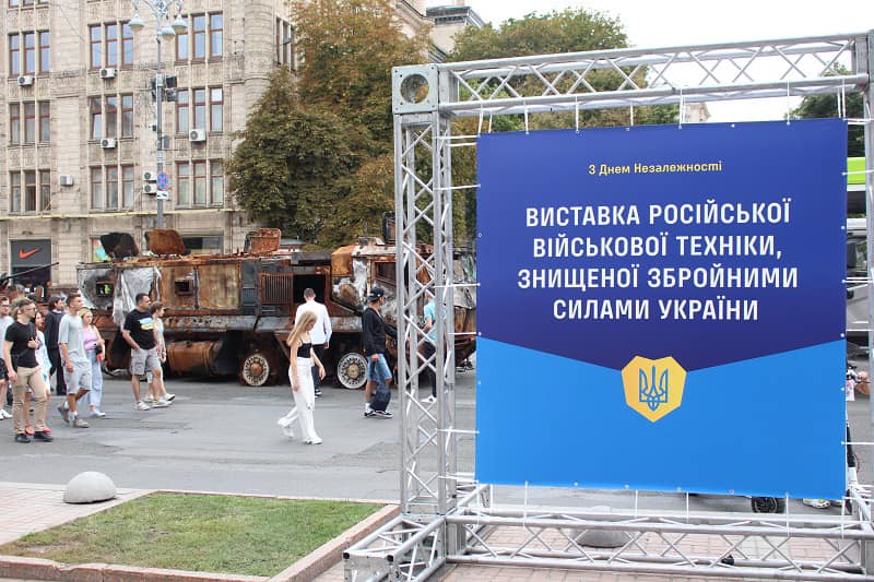  Бешлей привезе до Чернівців виставку знищеної Збройними силами України російської техніки 