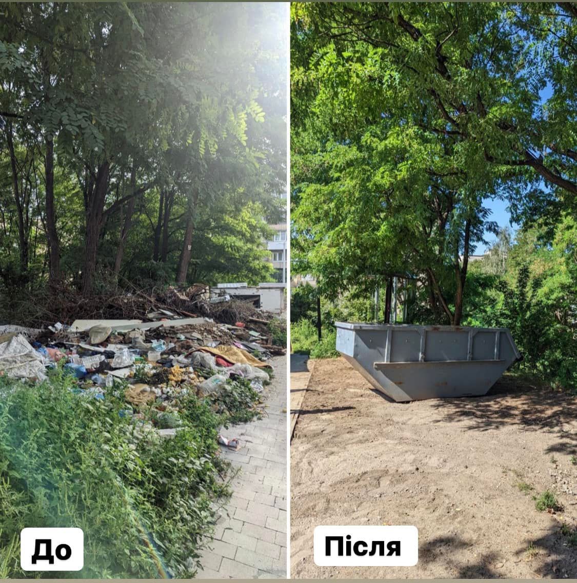 Мешканці Узбецької регулярно перетворюють свою вулицю на смітник, але так само вперто борються проти 'кузова-човника' для великогабаритного сміття 