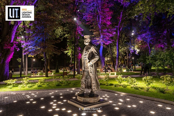 Освітлення скверу у Чернівцях відзначили на конкурсі світлового дизайну в США