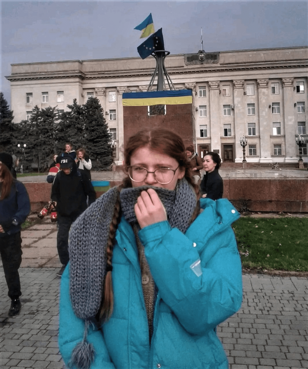 Студентка журкафедри ЧНУ розповіла, як пережила російську окупацію в Херсоні 