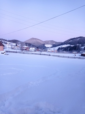 На Буковині  лютий дав про себе знати 32-градусним морозом