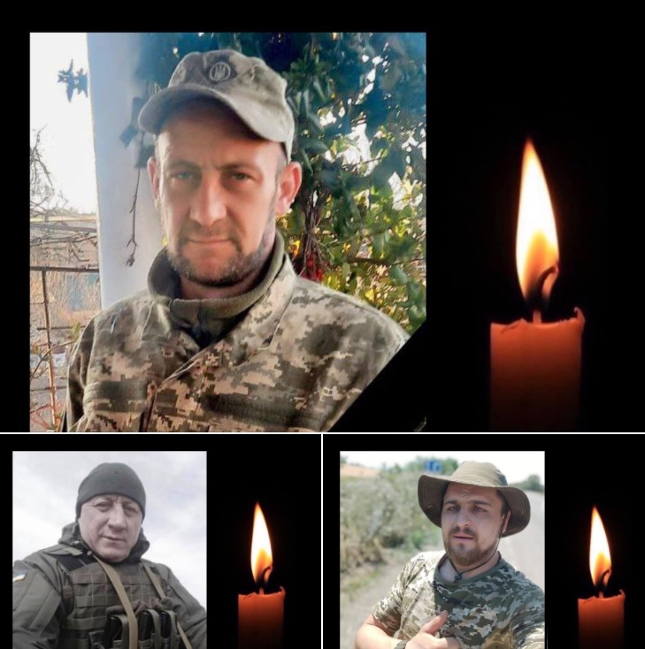 Сьогодні Буковина прощається з трьома кращими синами, які поклали життя звільняючи Україну від окупантів 