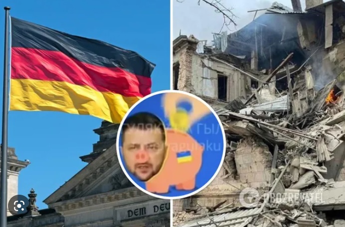 Порося-скарбничка з фотографією Президента України Зеленського: німецький ресторан оскандалився через втому 'годувати' українців