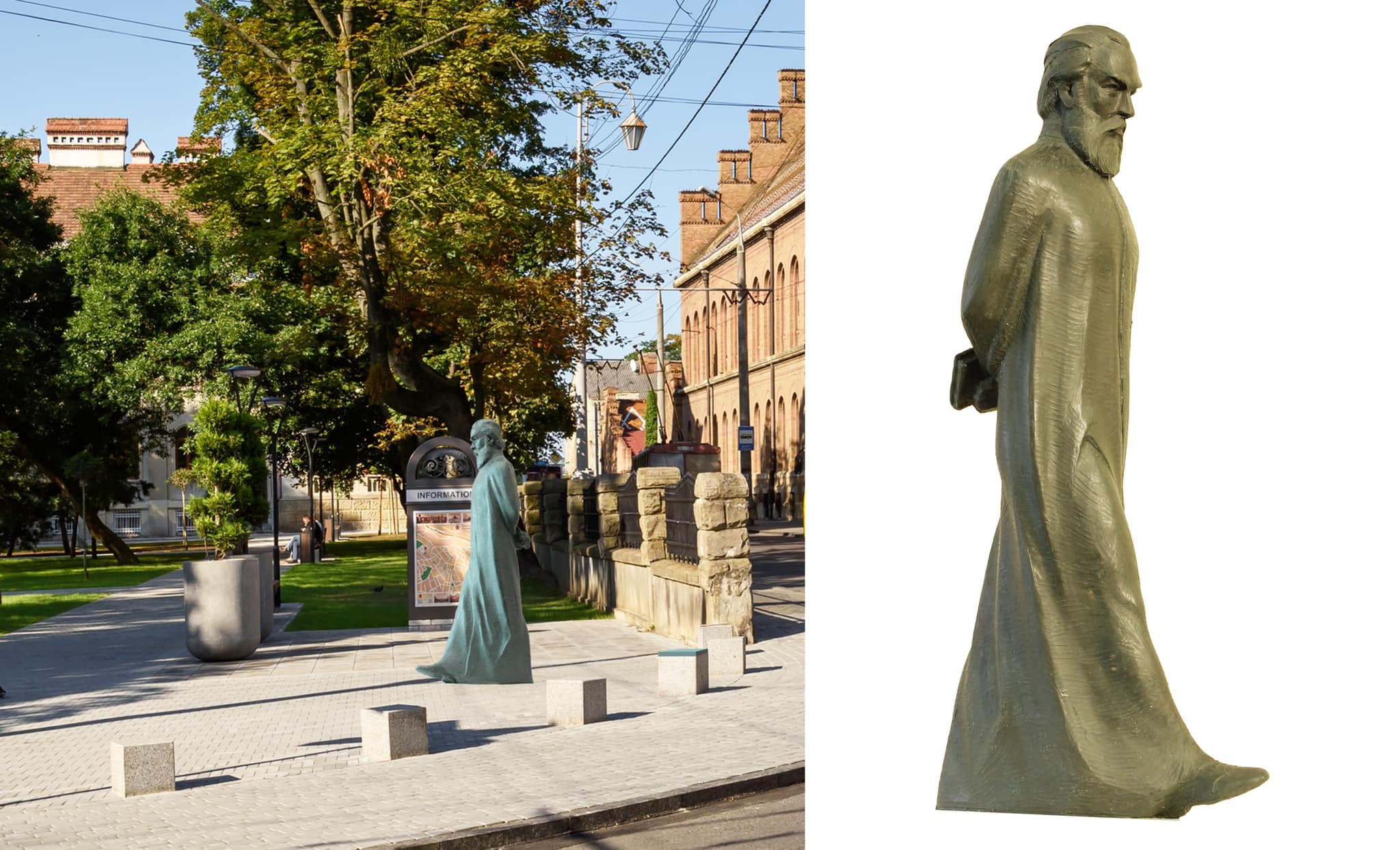 Зазуляк показав, якого Воробкевича профінансує у Попівському сквері замість демонтованого під час реконструкції 