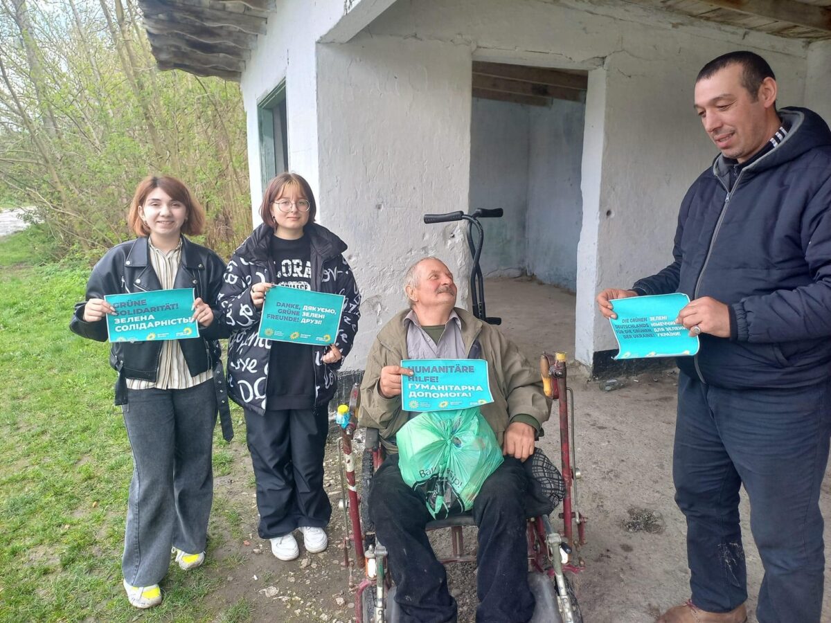 Німецькі 'зелені' облагодіяли малозабезпечених однодумців у Чернівецькій області 