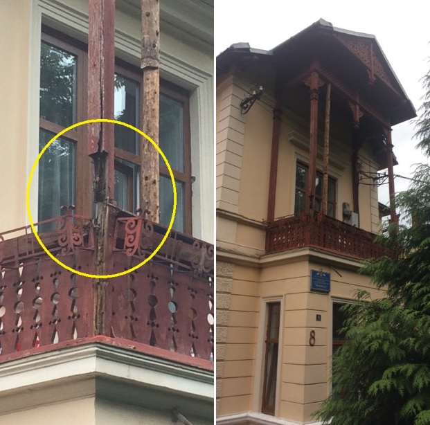 У Чернівцях лагодять ґанок, з якого на місто міг визирати Хрущов