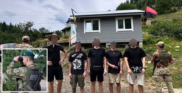 П’ятьох чоловіків з Дніпропетровської області спіймали на гірській ділянці кордону з Румунією у Чернівецькій області