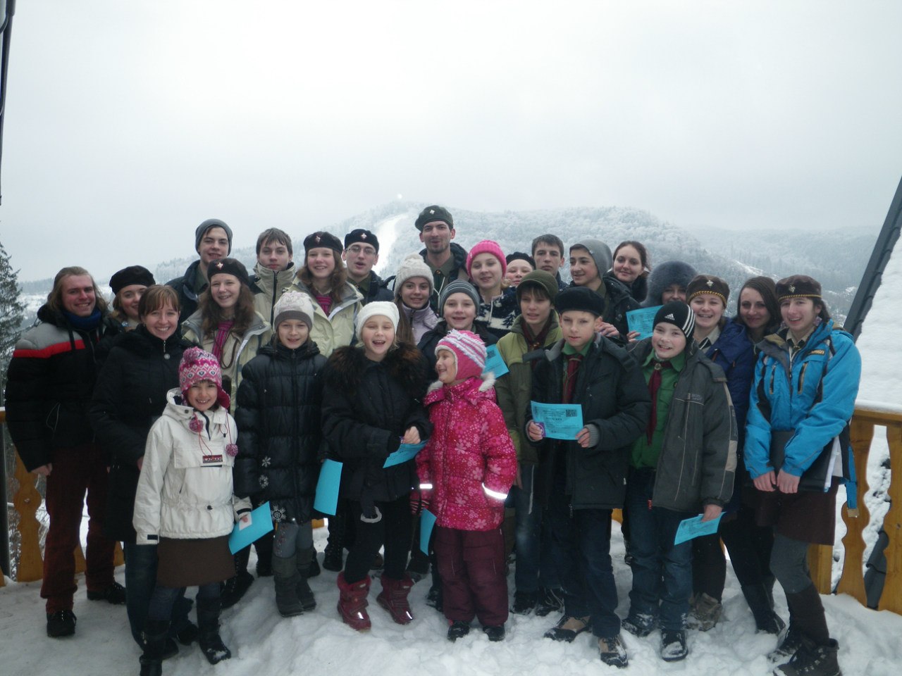 Чернівецькі пластуни провели зимовий табір <<Гайда до Пласту>>